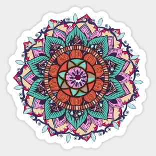 Mandala Scrubs Sticker